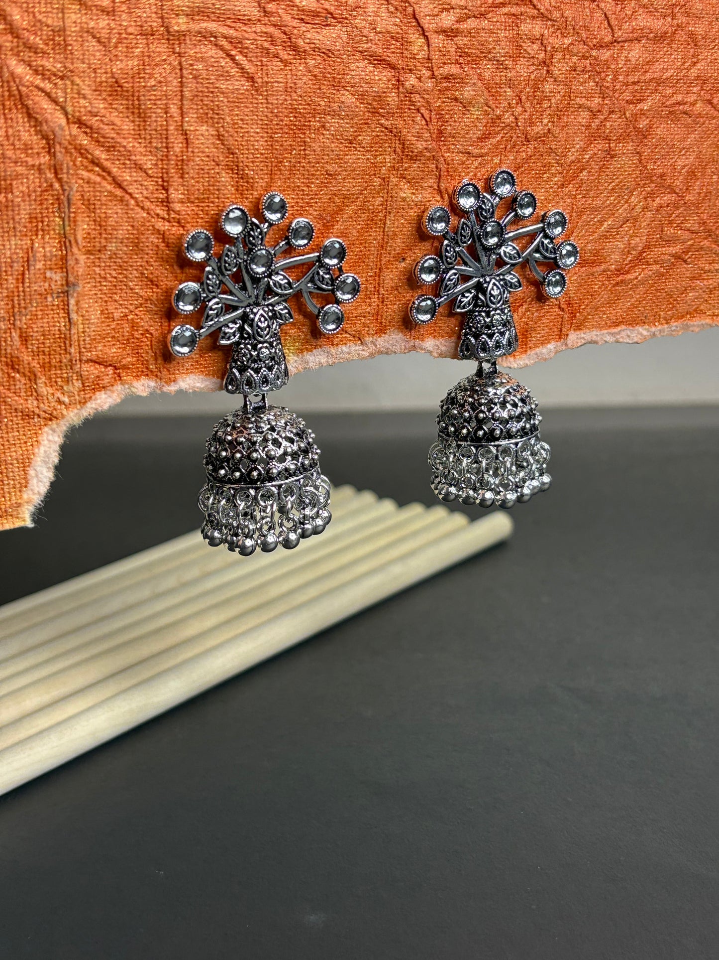 Chandrika Bloom Jhumkas