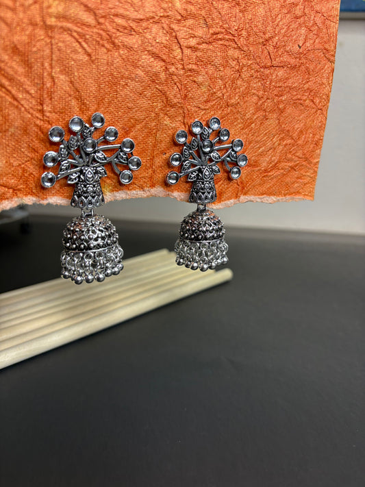 Chandrika Bloom Jhumkas