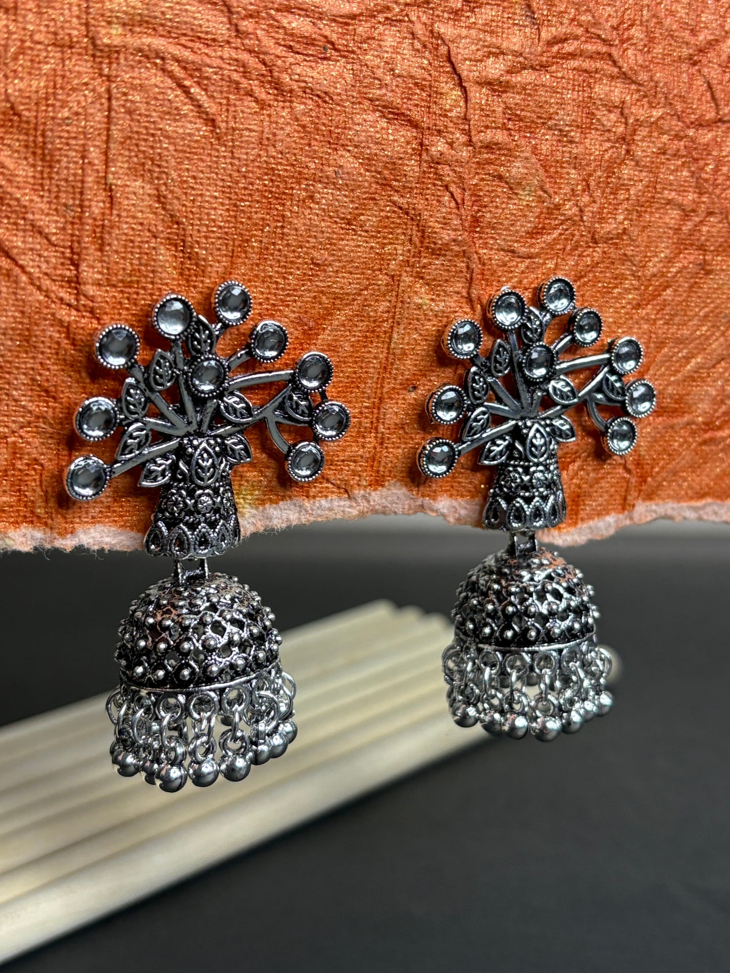 Chandrika Bloom Jhumkas